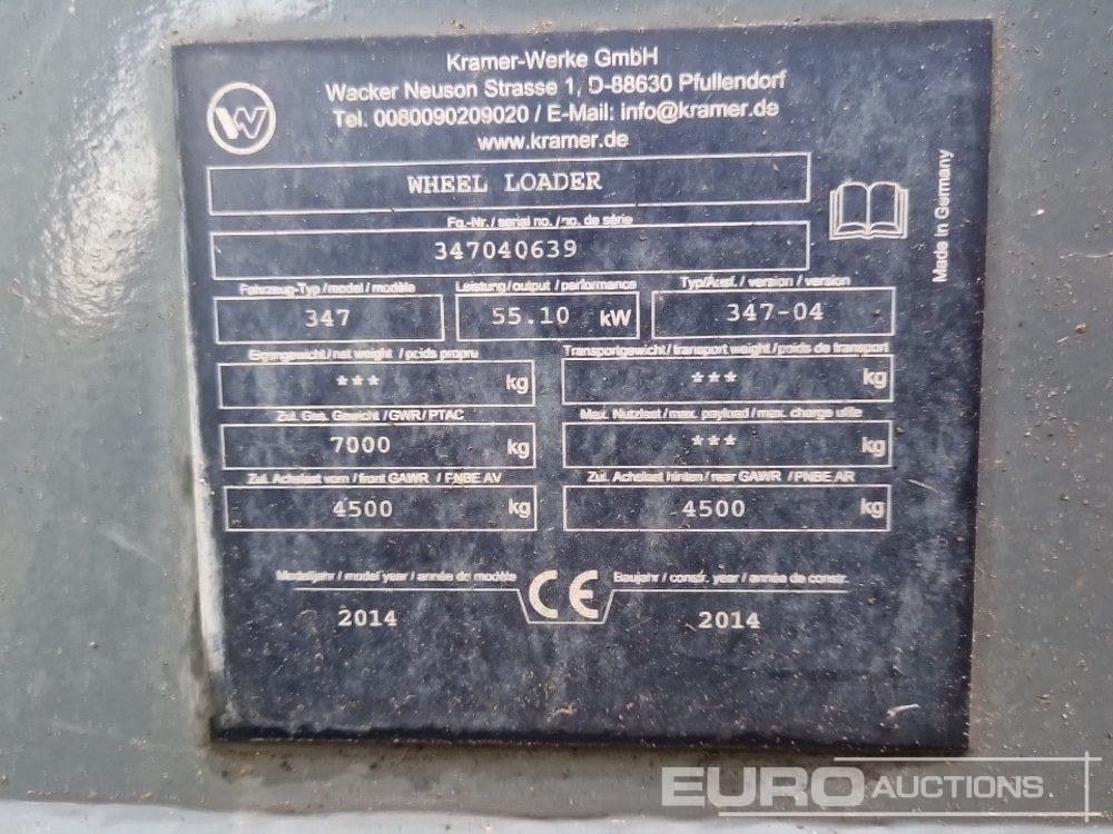 Колесен товарач 2014 Kramer 1150: снимка 31 Колесен товарач 2014 Kramer 1150: снимка 31