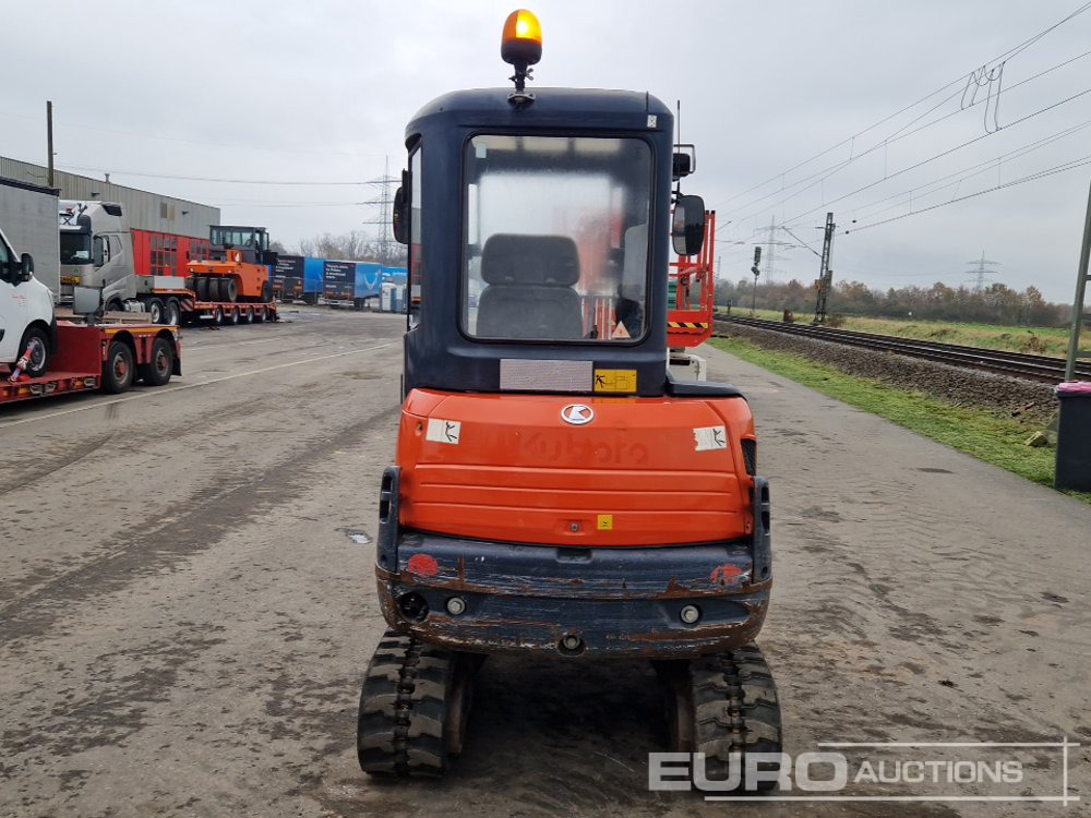 2014 Kubota KX61-3 - Мини багер: снимка 4 2014 Kubota KX61-3 - Мини багер: снимка 4