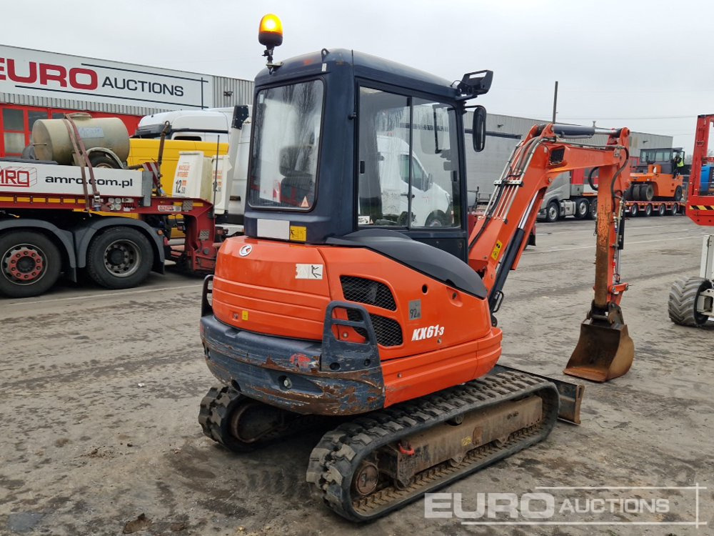 2014 Kubota KX61-3 - Мини багер: снимка 5 2014 Kubota KX61-3 - Мини багер: снимка 5