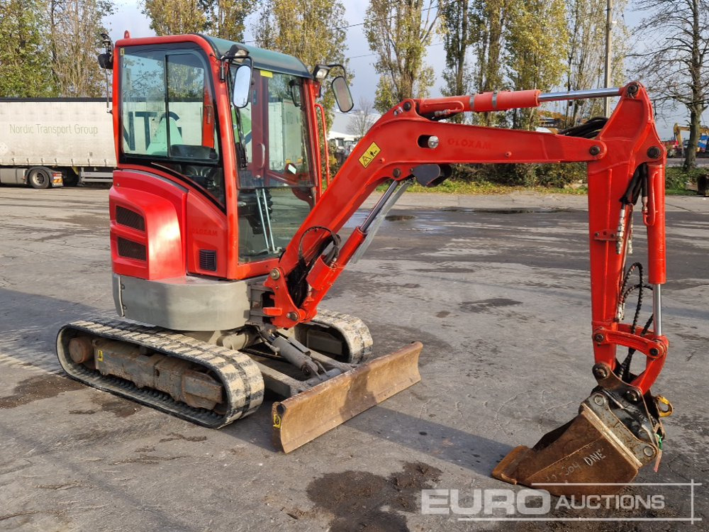 Мини багер 2014 Volvo ECR25D: снимка 7