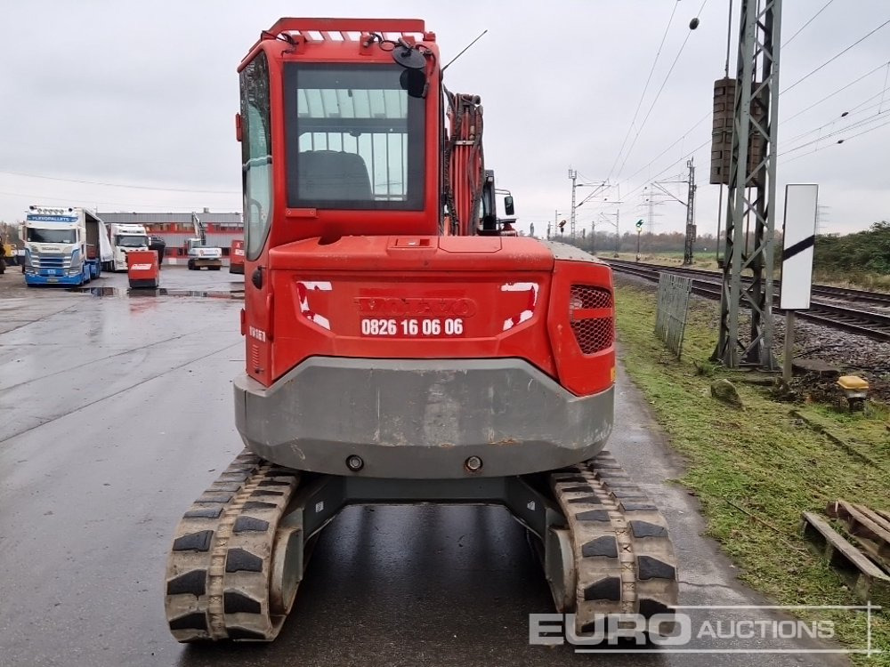 2014 Volvo ECR58D - Мини багер: снимка 4 2014 Volvo ECR58D - Мини багер: снимка 4