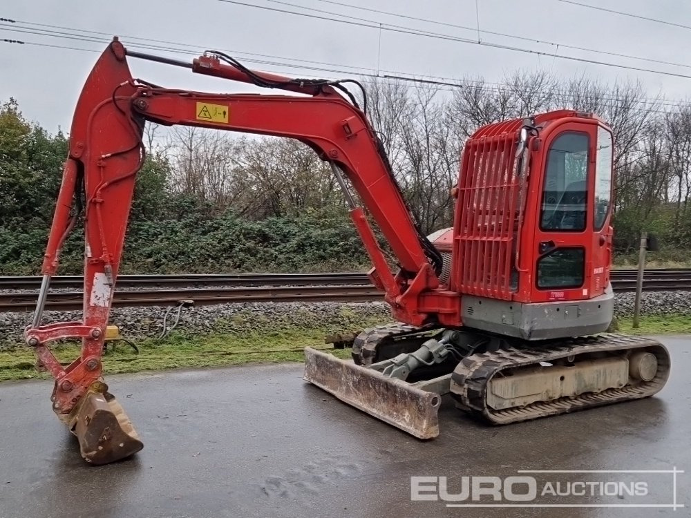2014 Volvo ECR58D - Мини багер: снимка 1 2014 Volvo ECR58D - Мини багер: снимка 1