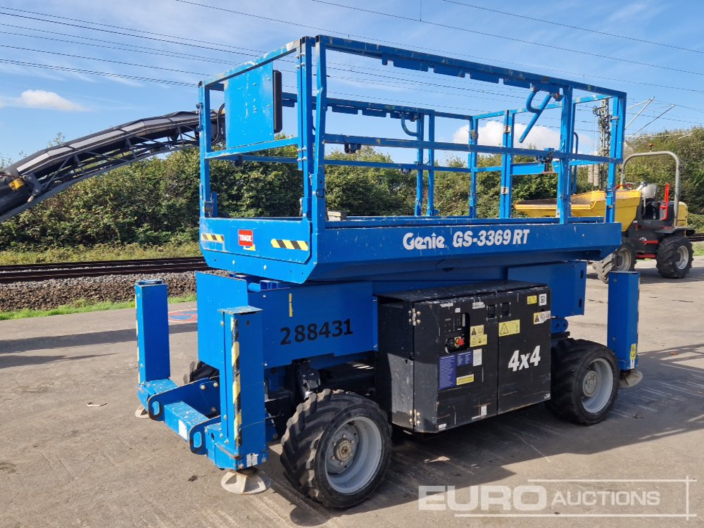 2015 Genie GS3369RT - Работна площадка: снимка 1 2015 Genie GS3369RT - Работна площадка: снимка 1