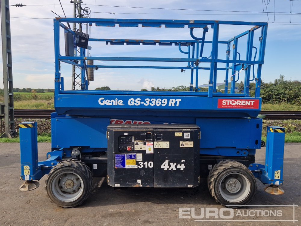 2015 Genie GS3369RT - Работна площадка: снимка 2 2015 Genie GS3369RT - Работна площадка: снимка 2