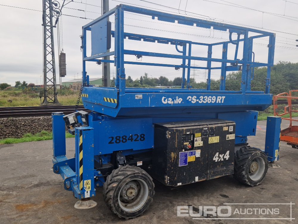 2015 Genie GS3369RT - Работна площадка: снимка 1 2015 Genie GS3369RT - Работна площадка: снимка 1
