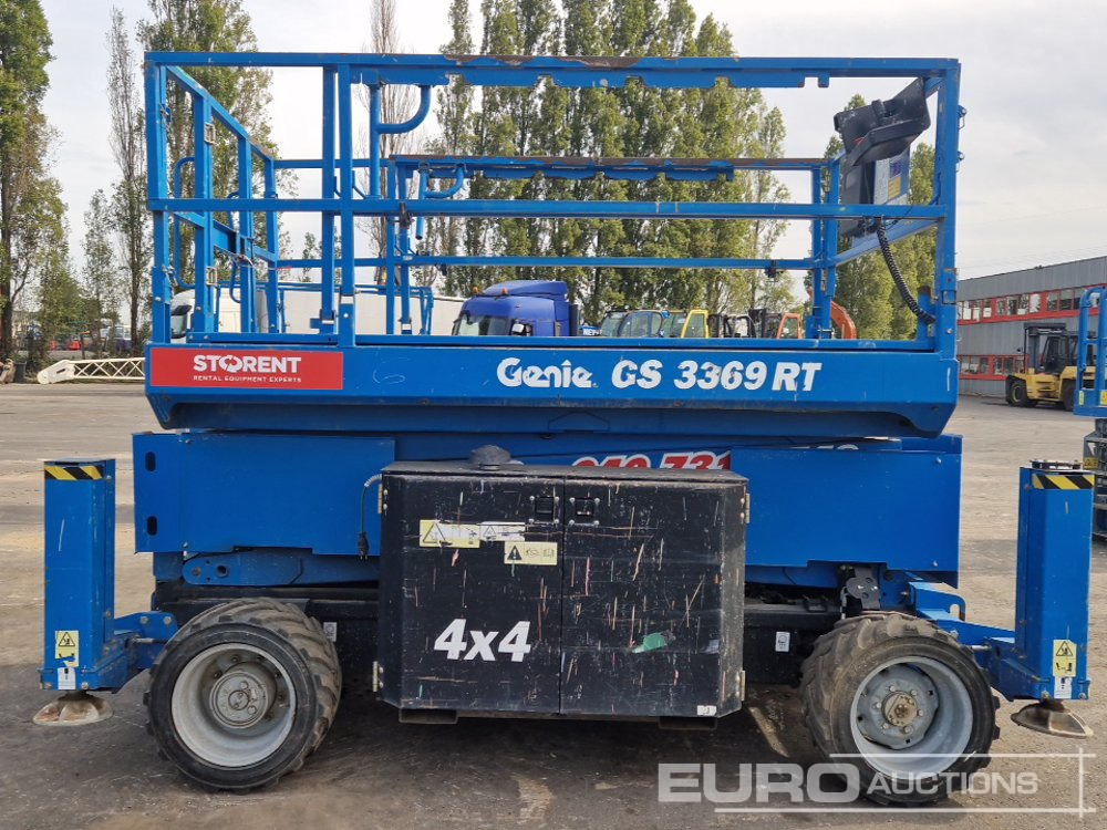 2015 Genie GS3369RT - Работна площадка: снимка 5 2015 Genie GS3369RT - Работна площадка: снимка 5