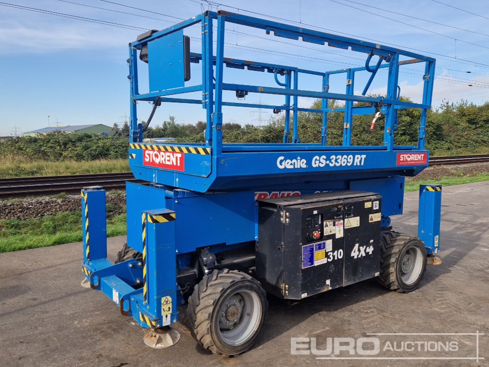 2015 Genie GS3369RT - Работна площадка: снимка 1 2015 Genie GS3369RT - Работна площадка: снимка 1