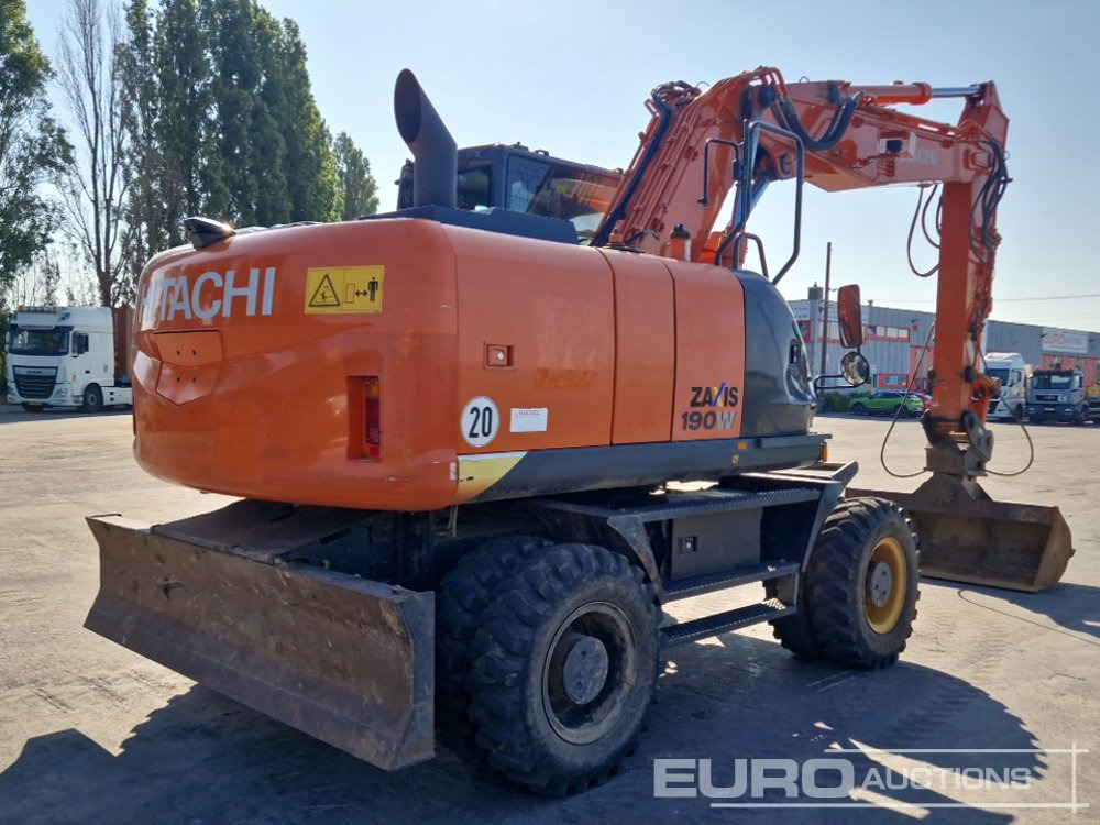 2015 Hitachi ZX190W-5 - Колесен багер: снимка 5 2015 Hitachi ZX190W-5 - Колесен багер: снимка 5
