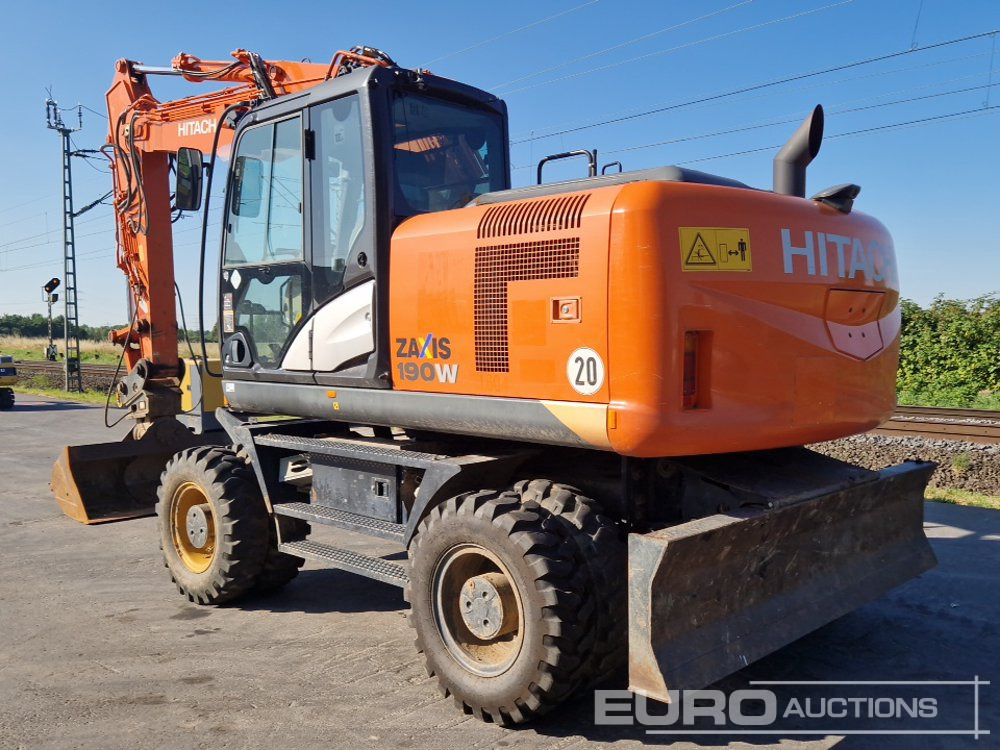 2015 Hitachi ZX190W-5 - Колесен багер: снимка 3 2015 Hitachi ZX190W-5 - Колесен багер: снимка 3