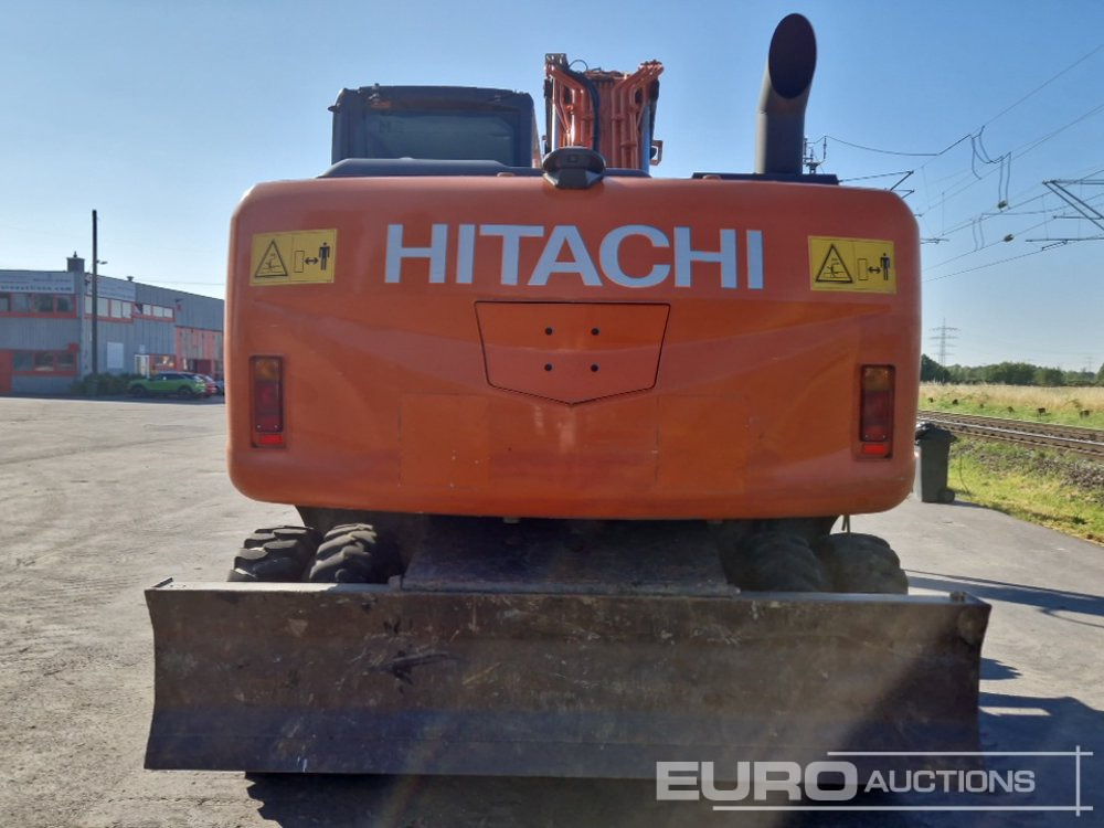 2015 Hitachi ZX190W-5 - Колесен багер: снимка 4 2015 Hitachi ZX190W-5 - Колесен багер: снимка 4