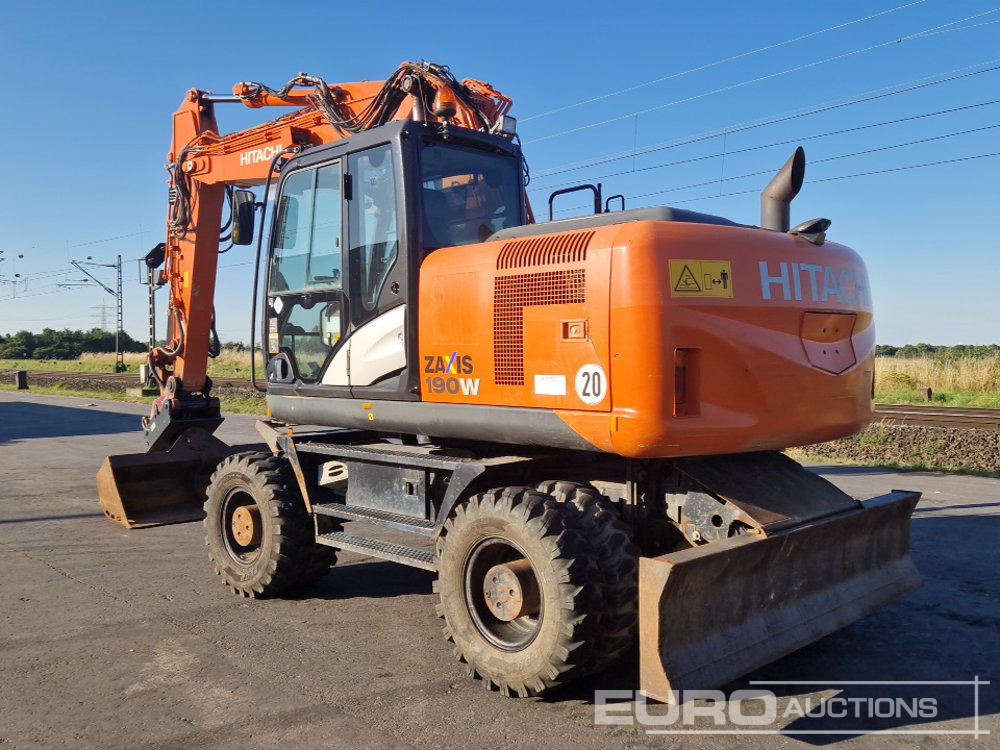 2015 Hitachi ZX190W-5B - Колесен багер: снимка 3 2015 Hitachi ZX190W-5B - Колесен багер: снимка 3