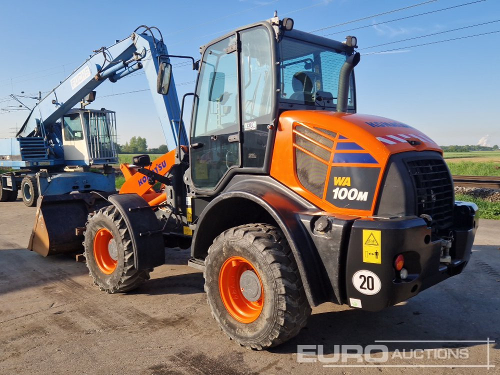 2015 Komatsu WA100M-7 - Колесен товарач: снимка 3 2015 Komatsu WA100M-7 - Колесен товарач: снимка 3