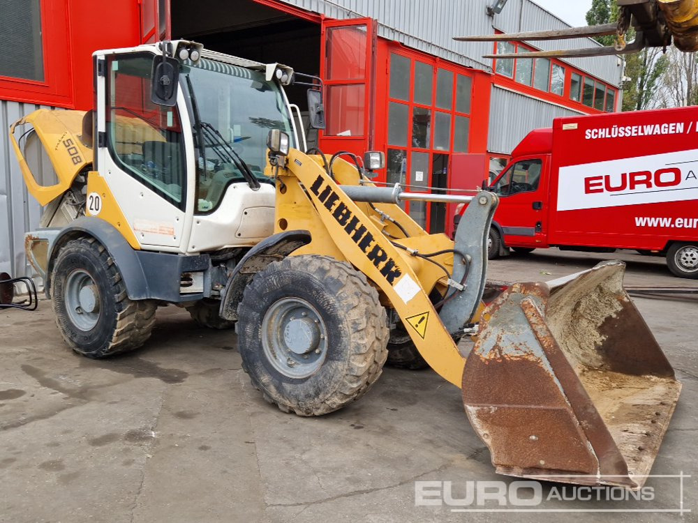 2015 Liebherr L508C - Колесен товарач: снимка 1 2015 Liebherr L508C - Колесен товарач: снимка 1