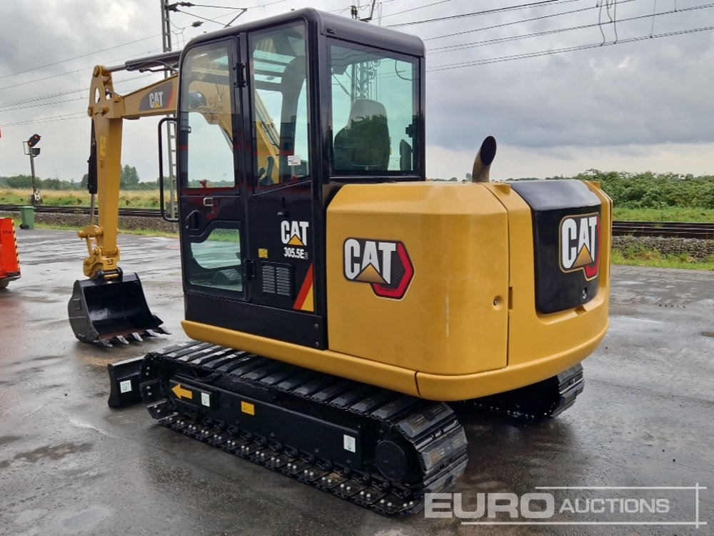 2016 CAT 305.5E2 - Мини багер: снимка 3 2016 CAT 305.5E2 - Мини багер: снимка 3