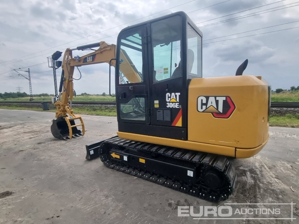 2016 CAT 306E2 - Мини багер: снимка 3 2016 CAT 306E2 - Мини багер: снимка 3
