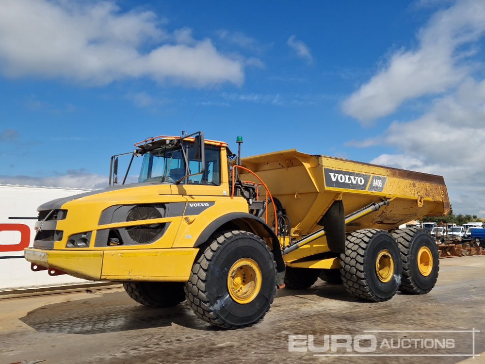 2016 Volvo A40G - Съчленен самосвал: снимка 1 2016 Volvo A40G - Съчленен самосвал: снимка 1