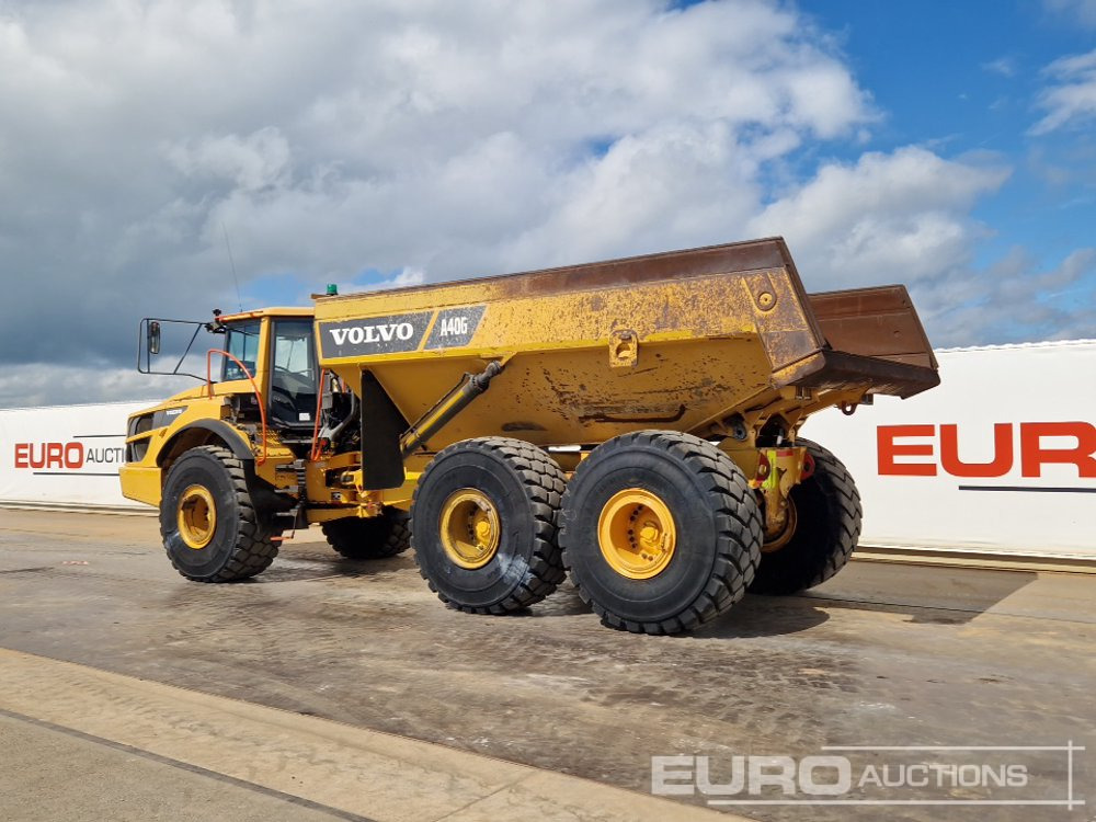 2016 Volvo A40G - Съчленен самосвал: снимка 3 2016 Volvo A40G - Съчленен самосвал: снимка 3