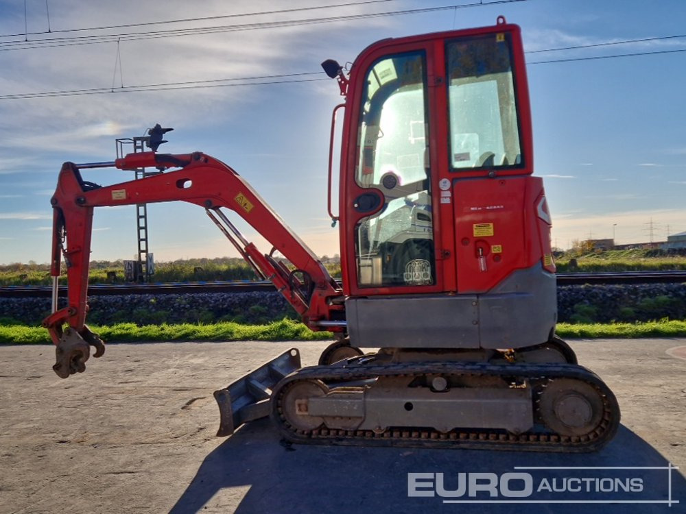 2016 Volvo ECR25D - Мини багер: снимка 2 2016 Volvo ECR25D - Мини багер: снимка 2