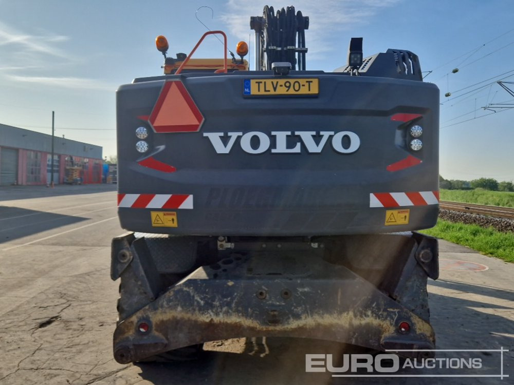 2016 Volvo EW180E - Колесен багер: снимка 4 2016 Volvo EW180E - Колесен багер: снимка 4
