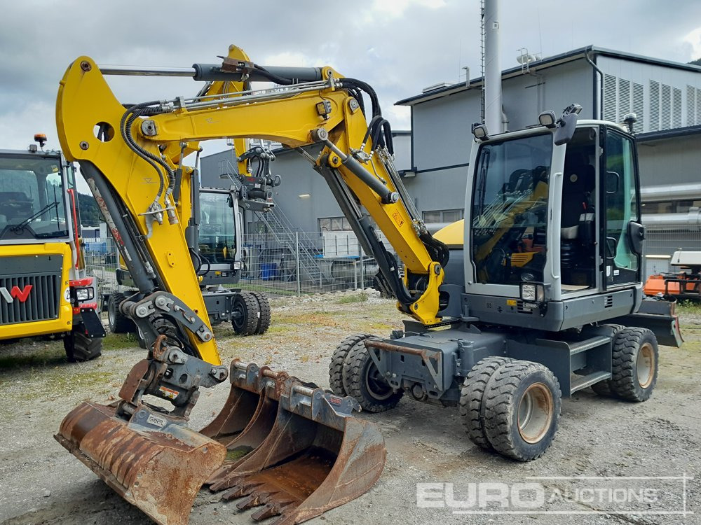 2016 Wacker Neuson EW65 - Колесен багер: снимка 1 2016 Wacker Neuson EW65 - Колесен багер: снимка 1