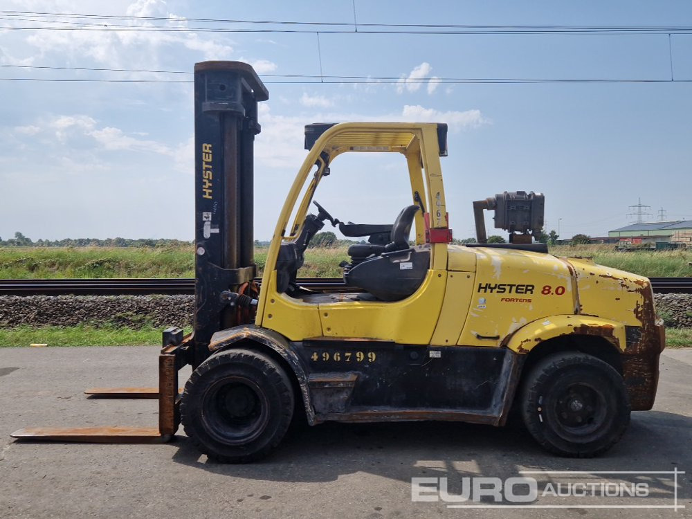 2017 Hyster H8.0FT9 - Мотокар: снимка 2 2017 Hyster H8.0FT9 - Мотокар: снимка 2
