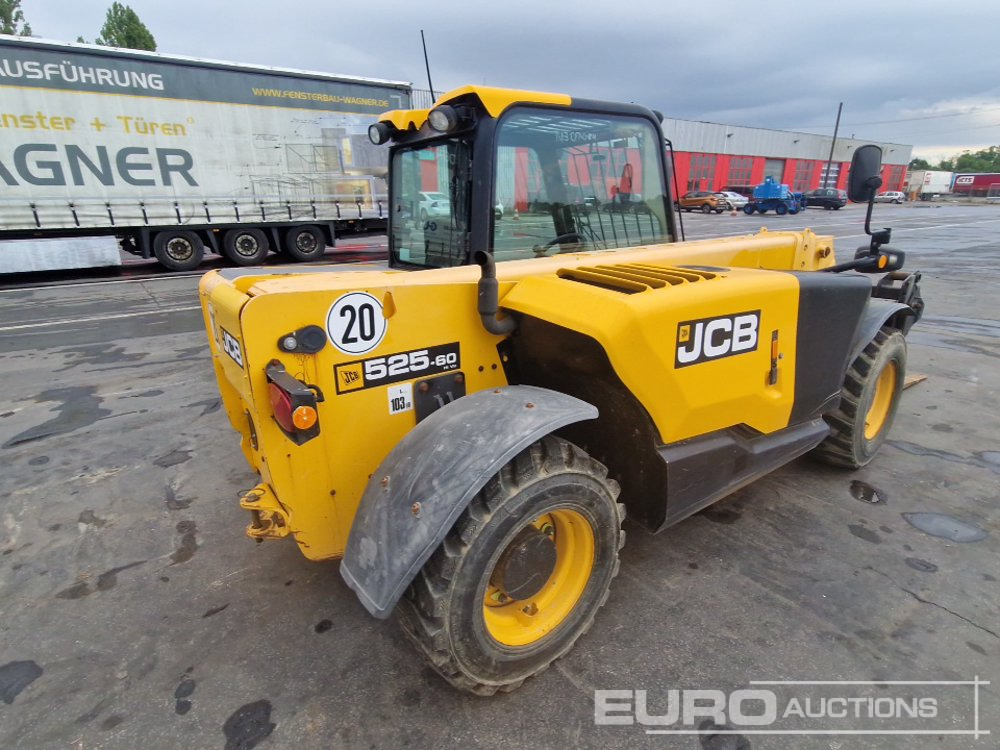 2017 JCB 525-60 - Телескопичен товарач: снимка 5 2017 JCB 525-60 - Телескопичен товарач: снимка 5