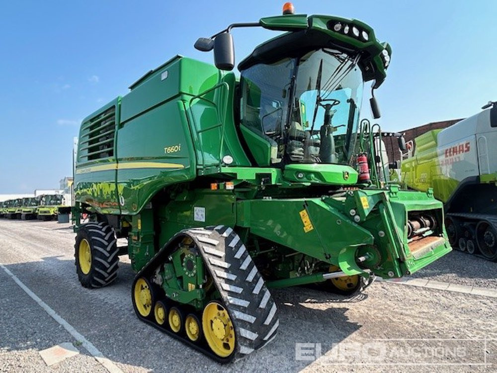 2017 John Deere T660RT - Зърнокомбайн: снимка 1 2017 John Deere T660RT - Зърнокомбайн: снимка 1