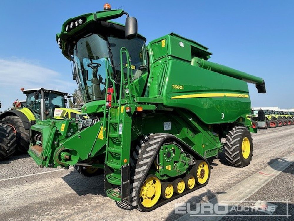 2017 John Deere T660RT - Зърнокомбайн: снимка 2 2017 John Deere T660RT - Зърнокомбайн: снимка 2