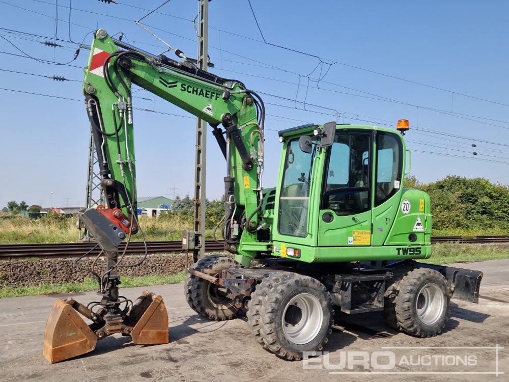 2017 Schaeff TW95 - Колесен багер: снимка 1 2017 Schaeff TW95 - Колесен багер: снимка 1