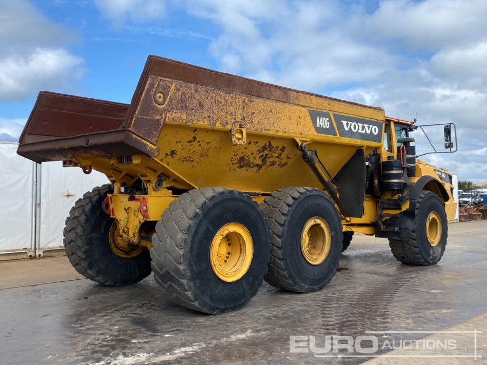 2017 Volvo A40G - Съчленен самосвал: снимка 5 2017 Volvo A40G - Съчленен самосвал: снимка 5