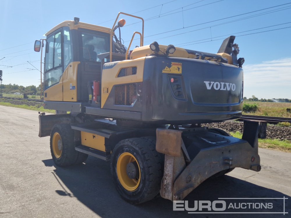2017 Volvo EW140D - Колесен багер: снимка 3 2017 Volvo EW140D - Колесен багер: снимка 3