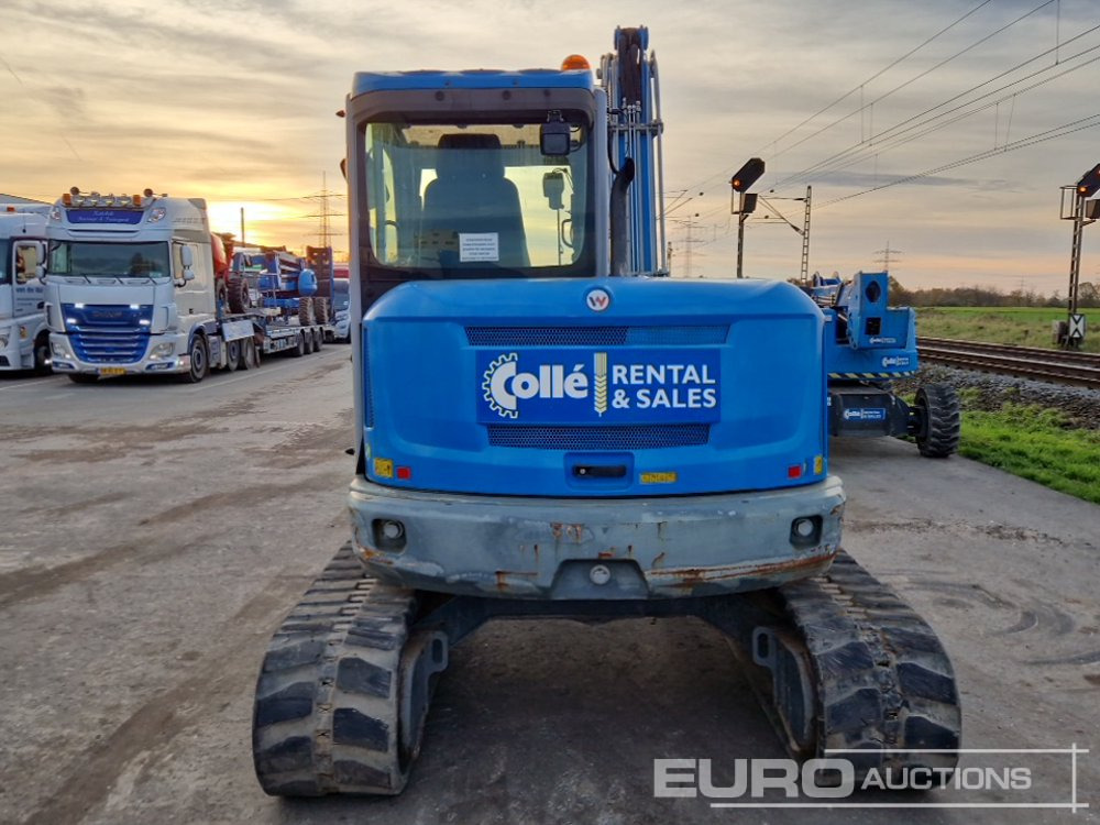 2017 Wacker Neuson EZ80 - Мини багер: снимка 4 2017 Wacker Neuson EZ80 - Мини багер: снимка 4