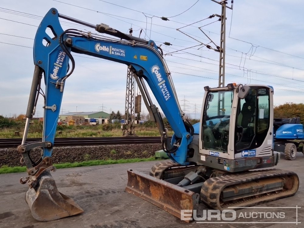 2017 Wacker Neuson EZ80 - Мини багер: снимка 1 2017 Wacker Neuson EZ80 - Мини багер: снимка 1