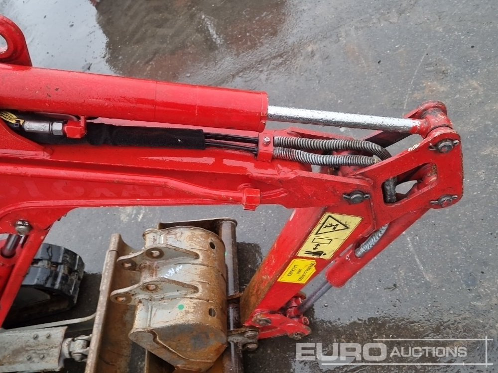 Мини багер 2017 Yanmar SV08-1A(S): снимка 18