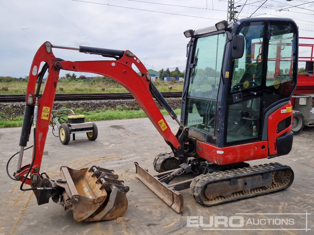 2018 Kubota KX019-4 - Мини багер: снимка 1 2018 Kubota KX019-4 - Мини багер: снимка 1