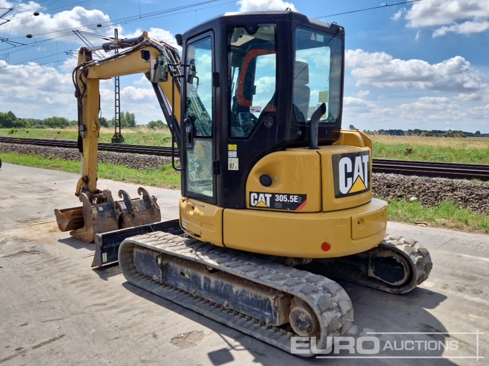 2019 CAT 305.5E2 - Мини багер: снимка 3 2019 CAT 305.5E2 - Мини багер: снимка 3