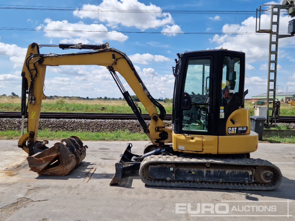 2019 CAT 305.5E2 - Мини багер: снимка 2 2019 CAT 305.5E2 - Мини багер: снимка 2