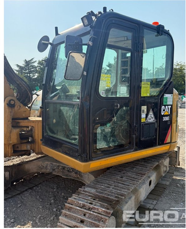 2019 CAT 308E2CR - Мини багер: снимка 5 2019 CAT 308E2CR - Мини багер: снимка 5