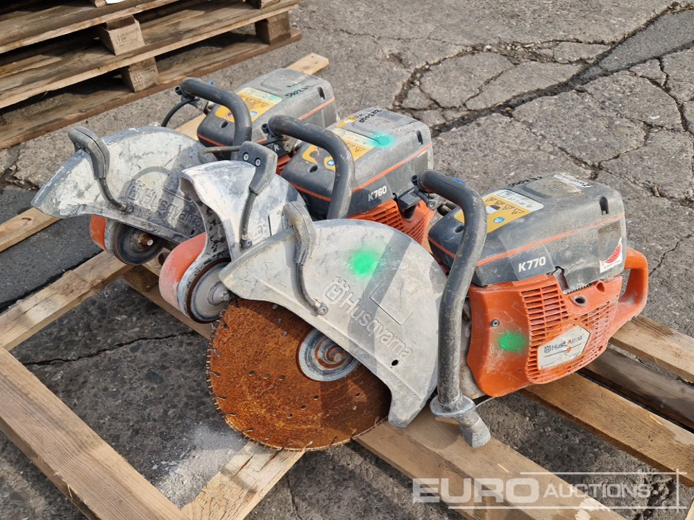 2019 Husqvarna Petrol Concrete Saws (3 of) - Техника за слагане на асфалт: снимка 1 2019 Husqvarna Petrol Concrete Saws (3 of) - Техника за слагане на асфалт: снимка 1