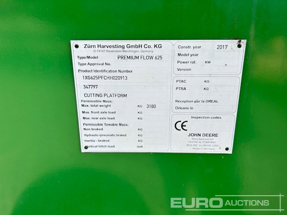 Зърнокомбайн 2019 John Deere T660I: снимка 12