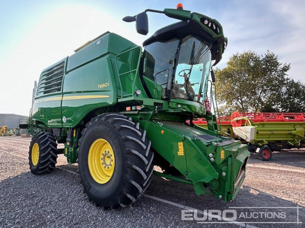 2019 John Deere T660I - Зърнокомбайн: снимка 1 2019 John Deere T660I - Зърнокомбайн: снимка 1