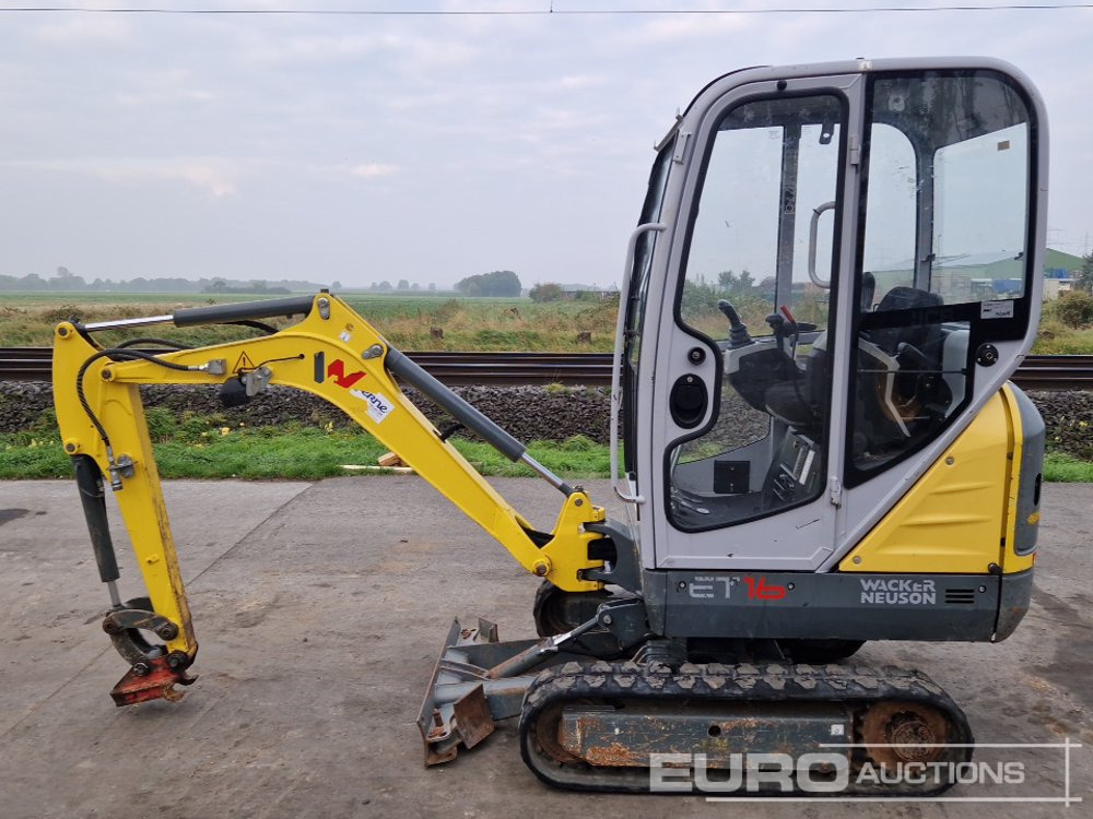 2019 Wacker Neuson ET16 - Мини багер: снимка 2 2019 Wacker Neuson ET16 - Мини багер: снимка 2