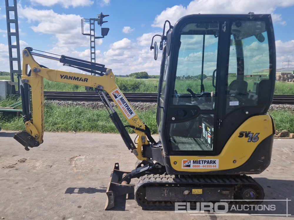2019 Yanmar SV16 - Мини багер: снимка 2 2019 Yanmar SV16 - Мини багер: снимка 2