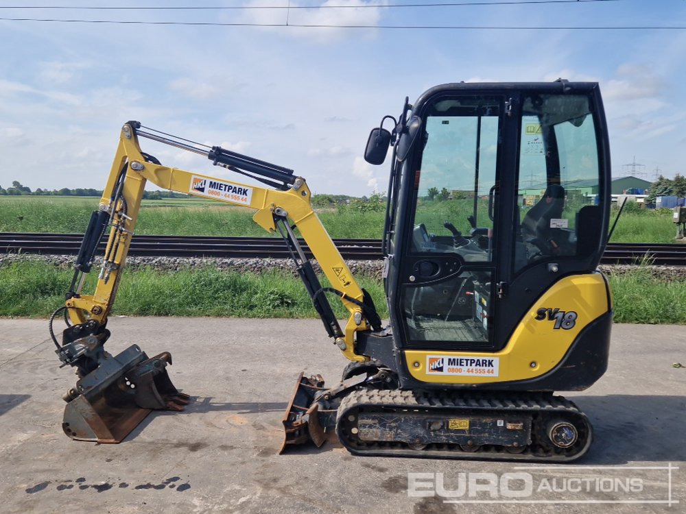2021 Yanmar SV18 - Мини багер: снимка 2 2021 Yanmar SV18 - Мини багер: снимка 2