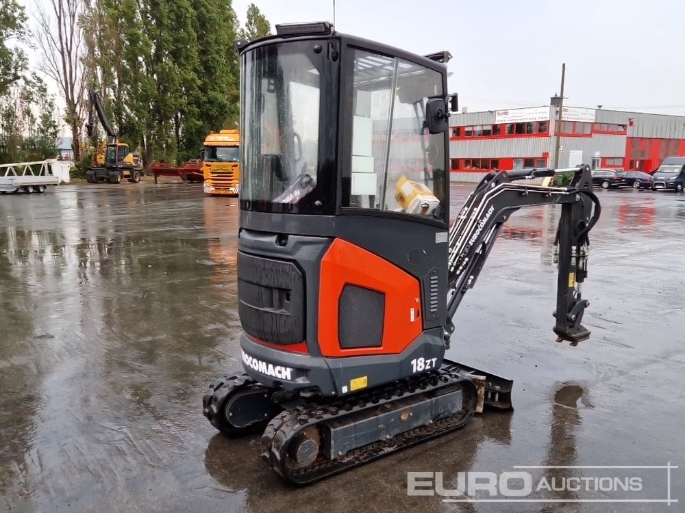 2022 Eurocomach 18ZT - Мини багер: снимка 5 2022 Eurocomach 18ZT - Мини багер: снимка 5