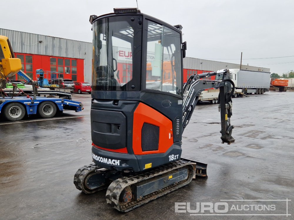 2022 Eurocomach 18ZT - Мини багер: снимка 5 2022 Eurocomach 18ZT - Мини багер: снимка 5