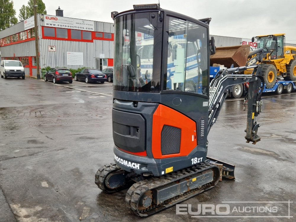 2022 Eurocomach 18ZT - Мини багер: снимка 5 2022 Eurocomach 18ZT - Мини багер: снимка 5