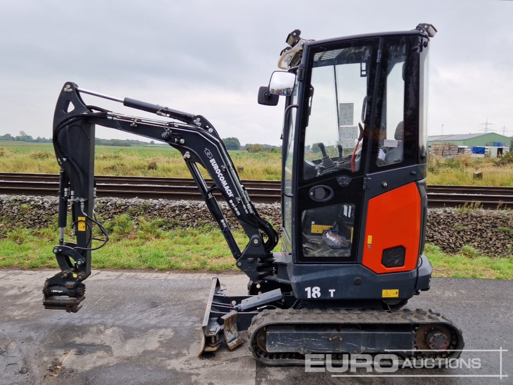 2022 Eurocomach 18ZT - Мини багер: снимка 2 2022 Eurocomach 18ZT - Мини багер: снимка 2
