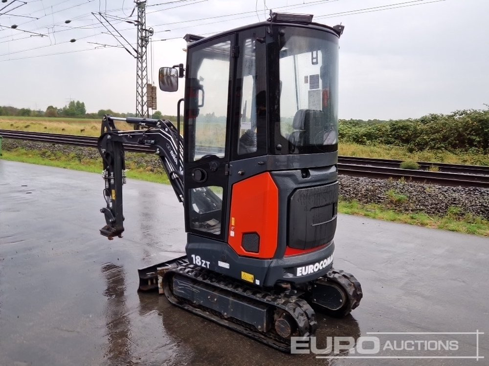 2022 Eurocomach 18ZT - Мини багер: снимка 3 2022 Eurocomach 18ZT - Мини багер: снимка 3