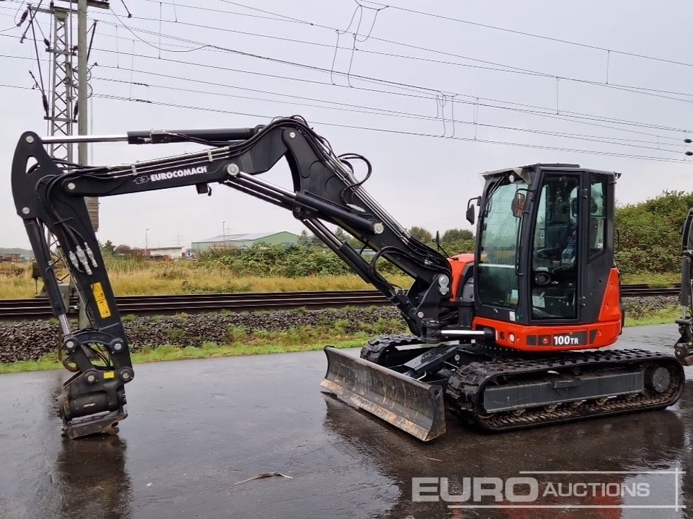 2023 Eurocomach 100TR - Верижен багер: снимка 1 2023 Eurocomach 100TR - Верижен багер: снимка 1
